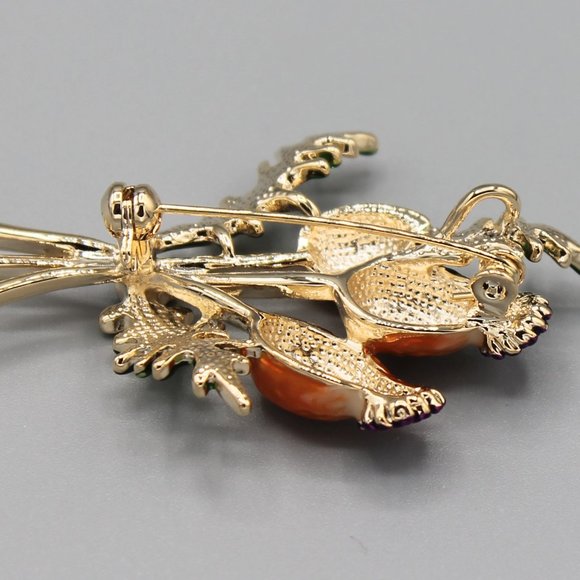 Thistle plant nature fun colorful pin brooch - Picture 5 of 6